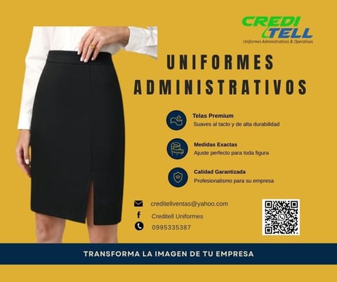 Faldas para uniformes administrativos al por mayor en Quito (Cantón)