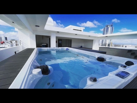 Apartamento Nuevo en Naco, dos hab., piso alto en Santo Domingo de Guzmán (Municipio)