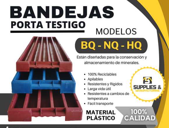 BANDEJAS MODELO HQ-PQ-NQ-BQ (CALIDAD) en Arequipa (Distrito)
