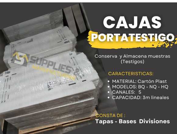 CAJAS PORTA TESTIGOS EN USO DE LA EXTRACCIÓN en Callao (Callao 1) (Distrito)