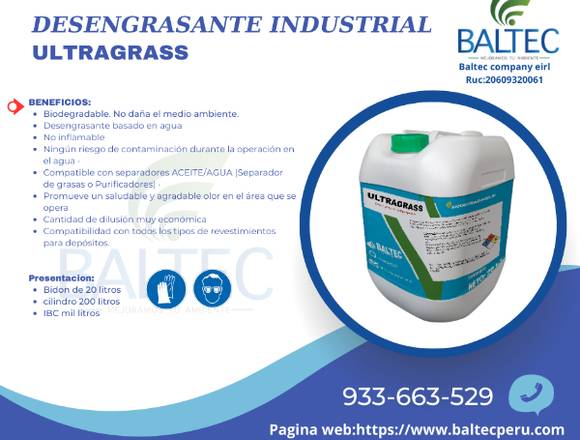 DESENGRASANTE INDUSTRIAL BIODEGRADABLE -933663529 en Callao (Callao 1) (Distrito)