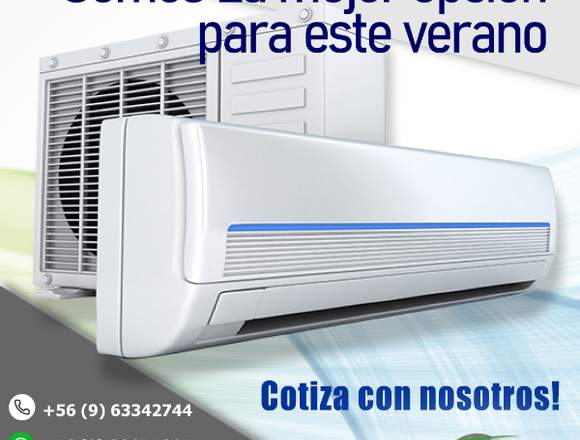 venta de Aire acondicionado ecológico calor/frio en Santiago (Comuna)