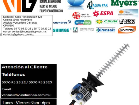 Cortasetos Hyundai hyth2600 en Venustiano Carranza (Municipio)