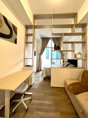 Apartamento-estudio En renta en zona 13 Edificio Narama en Ciudad de Guatemala (Municipio)