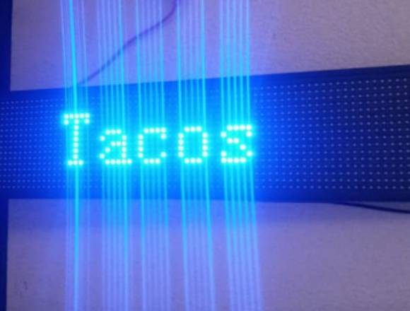 Letrero Led programable