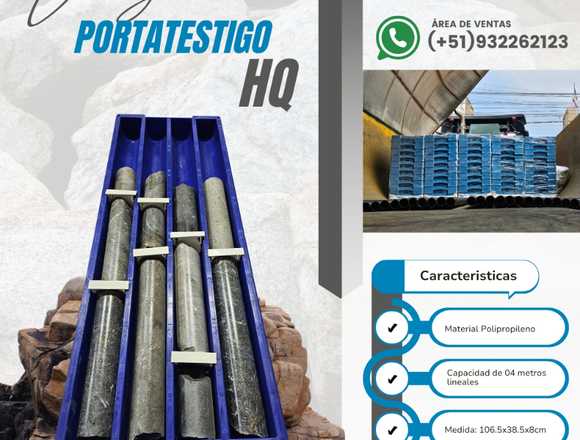 Caja Porta Testigo HQ Para Muestras en Minería en Arequipa (Distrito)