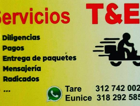 Servicio de mensajería personalizada en Santiago de Cali (Municipio)