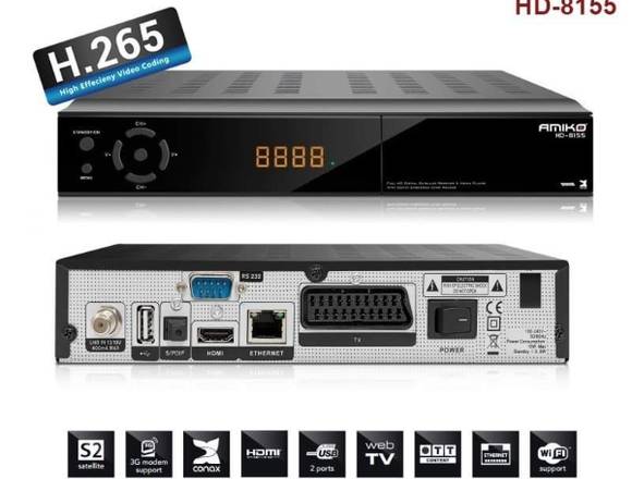 Box Amiko FullHD Satélite / IPTV em Tomar (Concelho)