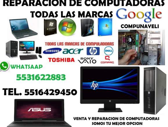 reparacion y venta de equipo de computo en Naucalpan de Juárez (Municipio)