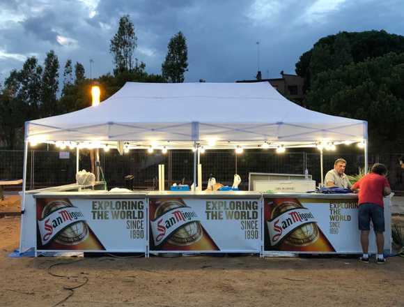 Carpas plegables profesionales impermeables