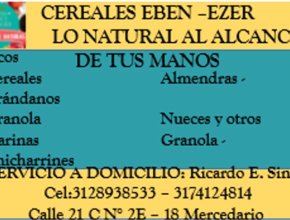 Frutos secos y cereales
