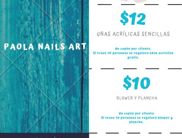 Uñas Acrílicas, blower y plancha en La Chorrera (Distrito)