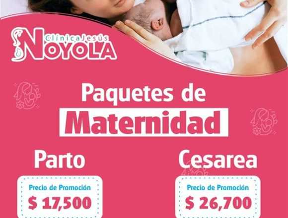 PAQUETE DE PARTO BETANIA MATERNIDAD CLINICA NOYOLA en San Luis Potosí (Municipio)
