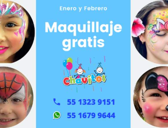 Celebra Con Nosotros Con Maquillaje GRATIS en Gustavo A. Madero (Municipio)