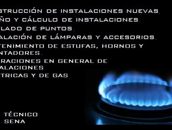 Instalaciones eléctricas y de gas en Puerto Santander (Municipio)
