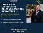 ABOGADO ESPECIALISTA EN MENORES INFRACTORES en Lima (Lima 1) (Distrito)