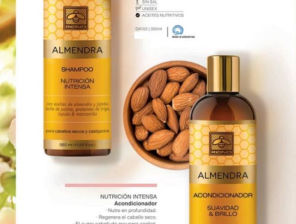 Acondicionador-nutrición intensa almendra-unisex