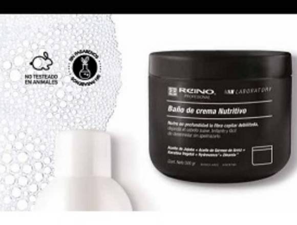 Baño de crema nutritivo-reparacion profesional