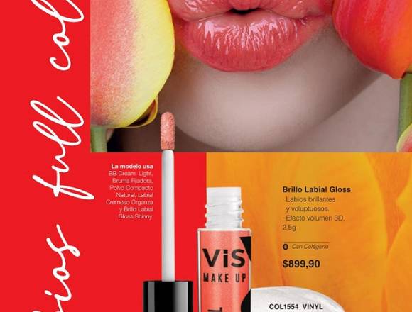 Brillo labial gloss- con colágeno-efecto 3D en Valentín Alsina (Localidad)