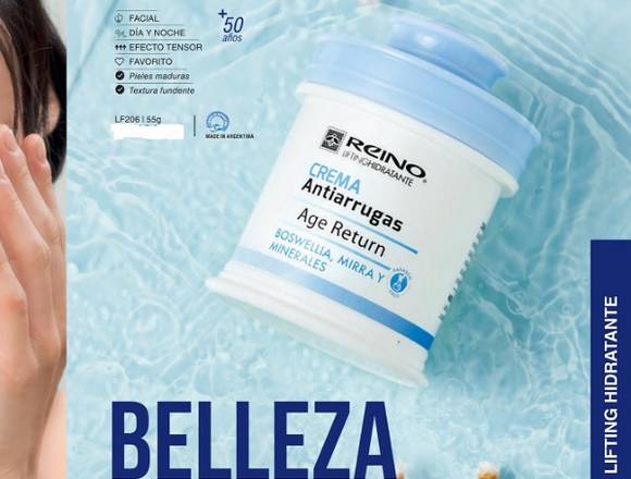 Crema antiarrugas age return-revitalizante facial en Valentín Alsina (Localidad)