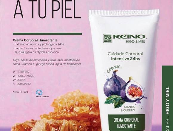 Crema corporal 24 hs de humectación- unisex