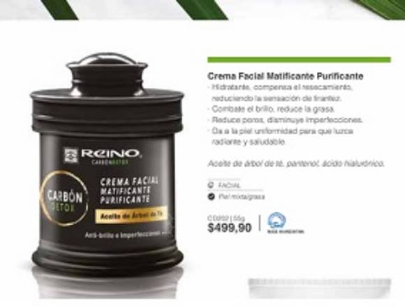 Crema facial purificante- con acido hialuronico en Valentín Alsina (Localidad)