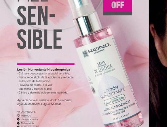 loción humectante hipoalergenica- piel sensible
