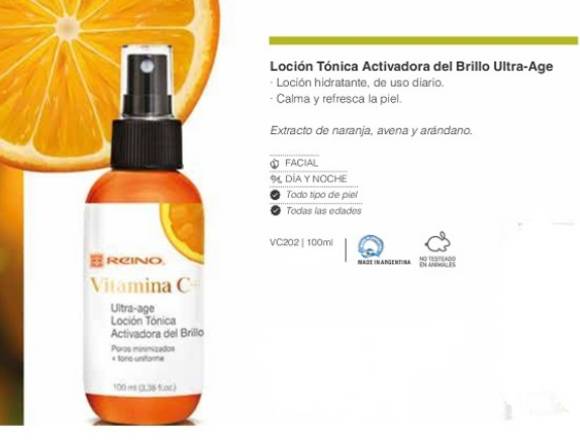 Loción tónica activadora -da brillo-ultra age en Valentín Alsina (Localidad)