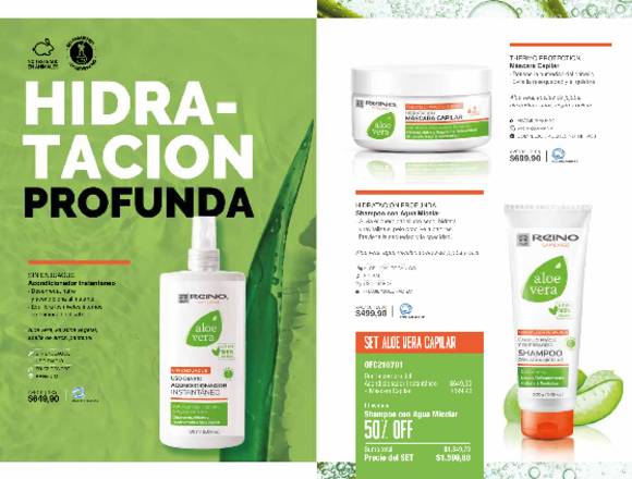 Mascara capilar Aloe vera Marca Reino en Valentín Alsina (Localidad)