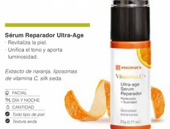 Serum reparador antioxidante vitamina c-ultra age