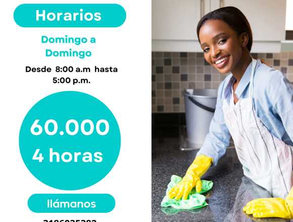 ASEADORAS A DOMICILIO en Bogotá, D.C. (Municipio)