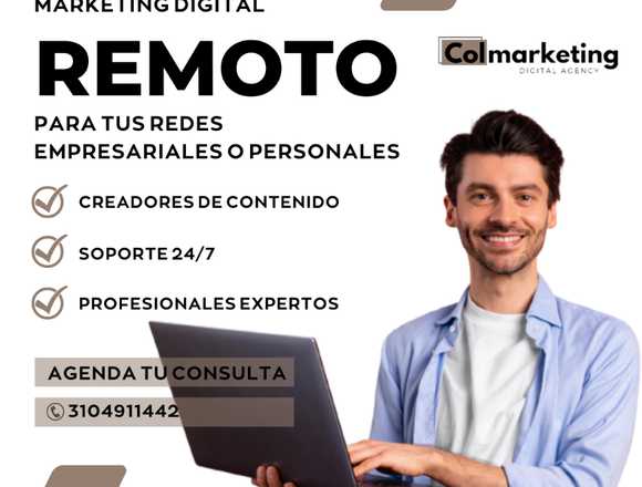 MARKETING DIGITAL Y ADMINISTRADORES WEB en Bogotá, D.C. (Municipio)