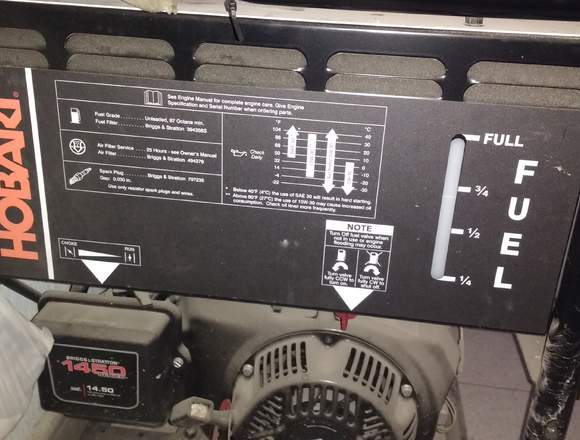 SOLDADOR/GENERADOR HOBART 4500W CHAMPION 145