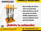 Tornillo Regulable equipo de 50cm de alto