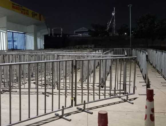 ALQUILER VALLAS DE SEGURIDAD O CONTENCION en Cartagena (Municipio)