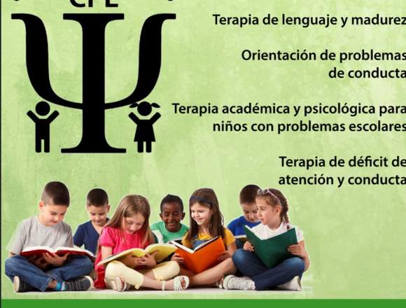 Apoyo escolar, terapia de lenguaje, conducta