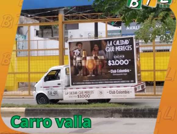 Servicios de carro valla
