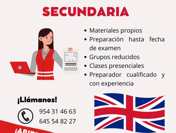 Oposiciones profesor de secundaria INGLÉS