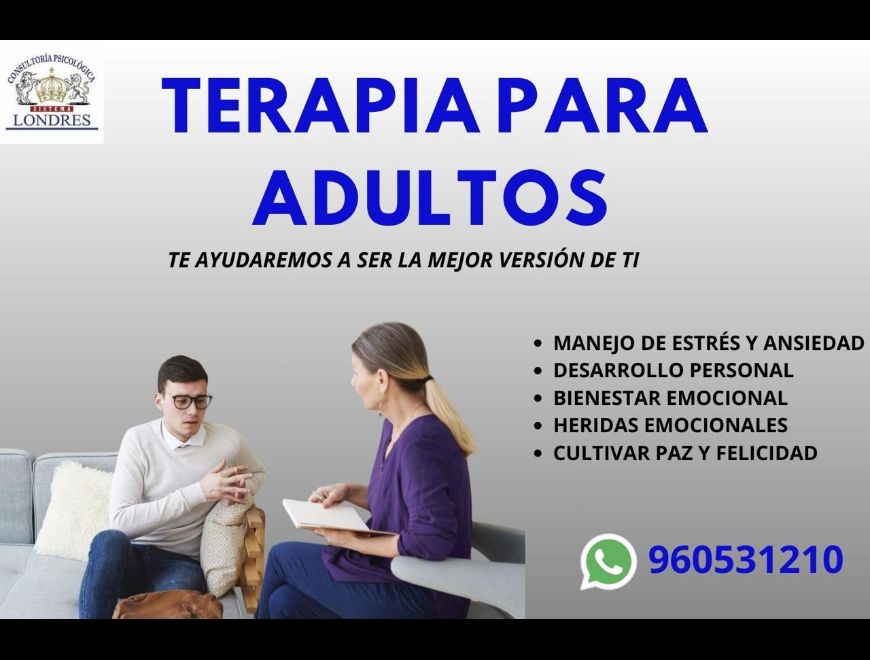 TERAPIA PARA ADULTOS EN LIMA en Lince (Lima 14) (Distrito)