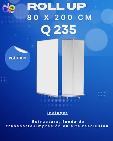Roll up de Plastico en Ciudad de Guatemala (Municipio)