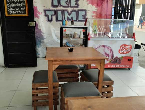 Venta de Heladería - Cafetería