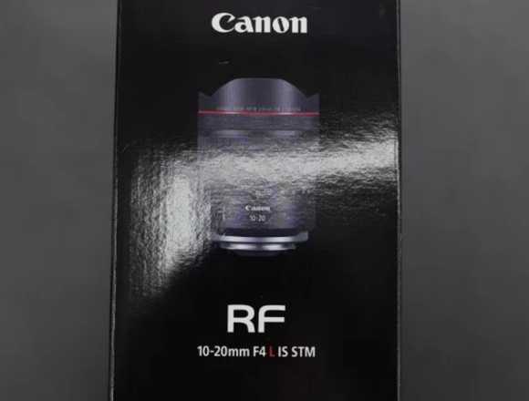 Objetivo Canon RF 10-20 mm F4 L IS STM