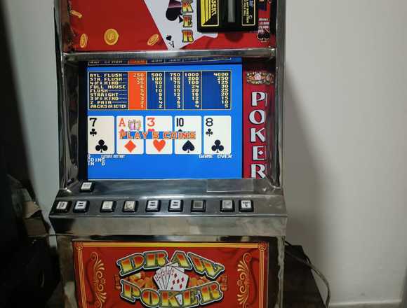 VENTA DE MAQUINA POKER...