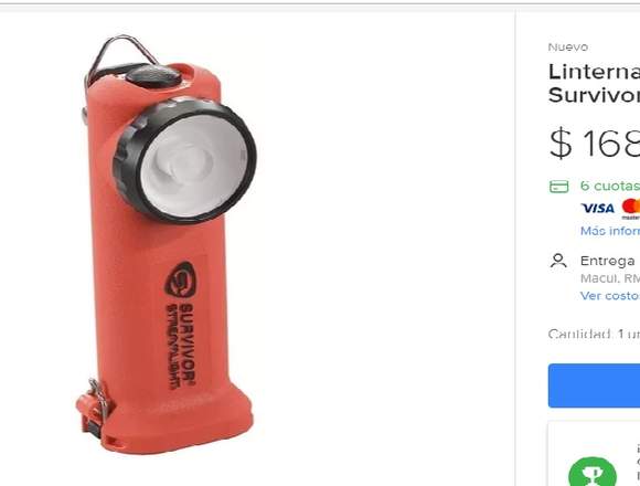 Linterna streamlight survivor led 90505-90515 en Alto Bío Bío (Comuna) – Foto 2 de 2
