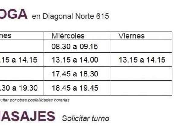 Yoga, masajes y cuencos tibetanos Microcentro