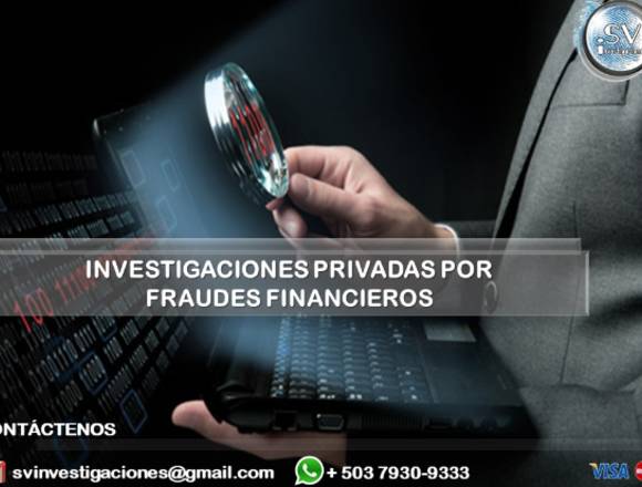 Investigación Privada por Fraude Financiero en Guarita (Municipio)