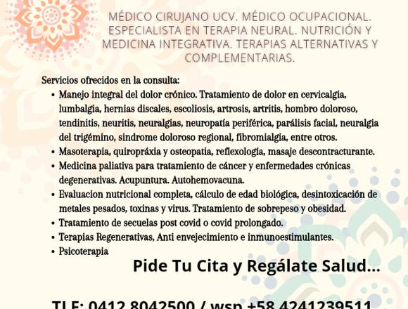 Terapia Neural y Medicina del Dolor en Libertador (Municipio)