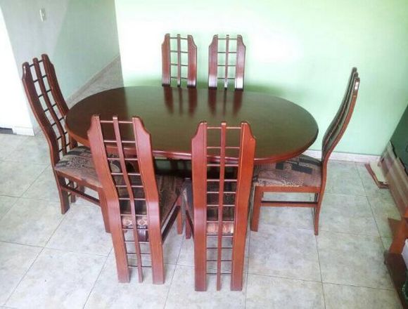Comedor de Madera de 6 sillas en Miranda (Municipio)