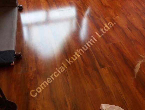 Cherry piso flotantE brillante 2 vitrificado en Conchalí (Comuna)