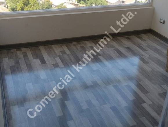 Piso Flotante Brillante Gris 3 strip ¡Recomendado! en Conchalí (Comuna)